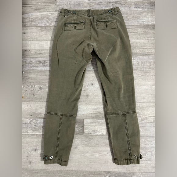 Anthropologie Pilcro and the Letter press Women’s Green utility pants - Picture 2 of 11
